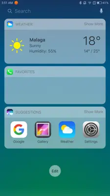 Launcher iOS 16 android App screenshot 1